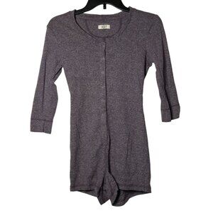 UGG Womens Purple Heidi Lounge Romper Size XS Comfy Relax Pajamas Soft Jumper